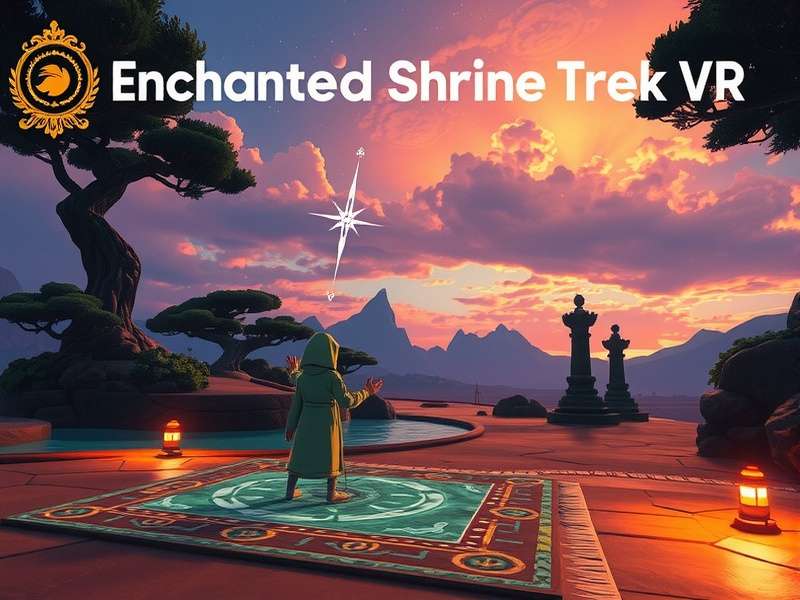 Enchanted Shrine Trek VR Puzzle Solving